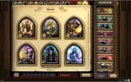 HeartStone conta de colecionador + competitiva! + games