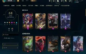 Conta Lol Top Com Varias Prestigios