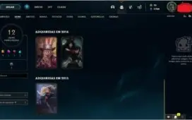 CONTA GOLD 4, LEVEL 53 UPADA À MÃO