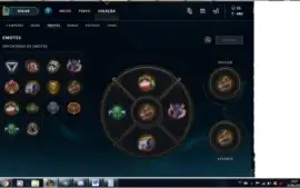 Conta LOL lvl 90- 67 champs- 17 skins