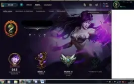 Conta LOL lvl 90- 67 champs- 17 skins