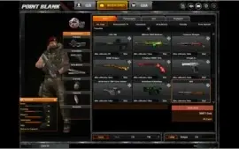 Conta major com vários itens/ gold no point blank