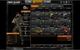 Conta major com vários itens/ gold no point blank