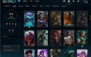 Conta Lol 94 Skins