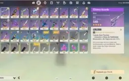 Conta Genshin Impact AR 52 - 20 Personagens