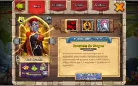 Conta top castle clash(embate de castelo) com mino