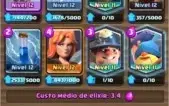 Conta top levei 11 todas as cartas