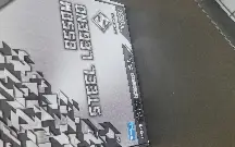 Placa Mãe ASRock B550M Steel Legend, AMD AM4, NOVO NA CX