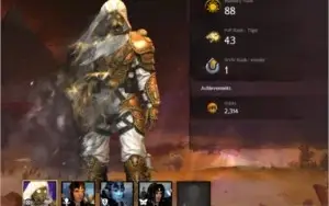 Conta GW 2 / 2 DLC's / 2 outfits / 1 mounts pack skin