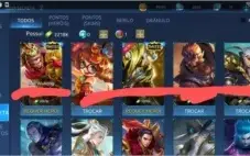 Conta Heroes Evolved VIP 6, level 35, 20+ skins