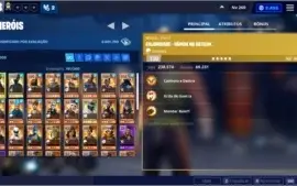 Conta Fortnite S8-S12 COMPLETA COM STW + 2,500 V-BUCKS