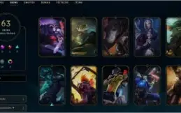 Conta League of Legends - 121 Campeões - Ouro 4