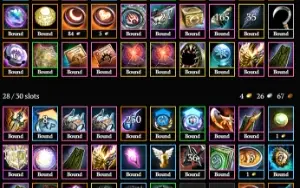 GW2 HOT-POF-EOD + Leg Heavy 6/6, Medium 4/6 (raid), etc.