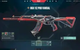 Conta valorant full acesso lvl 65, rgb e gaia faca catrina
