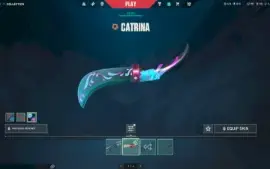 Conta valorant full acesso lvl 65, rgb e gaia faca catrina