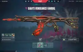 Conta valorant full acesso lvl 65, rgb e gaia faca catrina