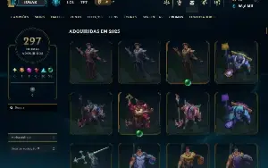 Conta LOL Ouro 2