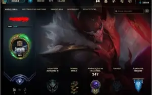 Conta de LOL vinculada com VALORANT
