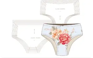 Kit Moldes Cueca e Calcinha Infantil em PDF -Faça Você Mesmo