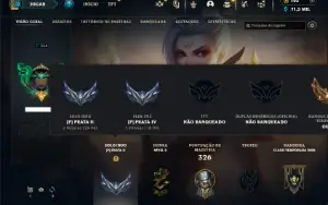 Prata 2 com TODOS os champs e 204 Skins ( TOP / JG / ADC )
