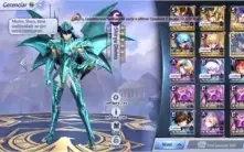 Saint Seiya + de 1.000 mil gemas +7k  de vigor