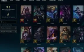 Conta League of Legends Full Acesso 31 Skins