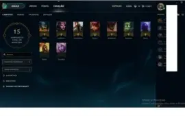 Conta de lol 100% unranked