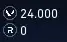 Conta 24k de VP + 2 skins tops