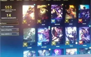 conta de League Of Legends