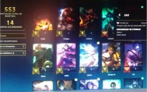 conta de League Of Legends