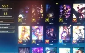 conta de League Of Legends