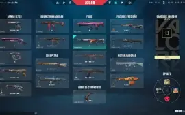 Ct Valorant Com Cards Do Beta/Com Mais De 1800 Reais Gastos