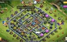 CV 13 CLASH OF CLANS COM 6 CONSTRUTORES EXP 220