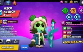 Conta de brawl stars rara ( negativada)