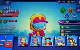 Conta de brawl stars rara ( negativada)
