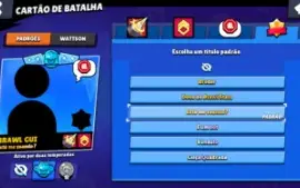 Conta de brawl stars rara ( negativada)