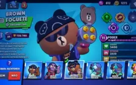 Conta de brawl stars rara ( negativada)