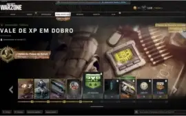 Conta Cod Warzone com damasco e passe
