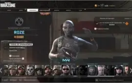 Conta Cod Warzone com damasco e passe