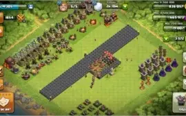 CLASH OF CLANS - CV 10