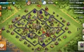 CLASH OF CLANS - CV 10