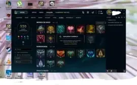 vendo uma conta no lol