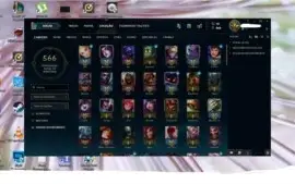 vendo uma conta no lol