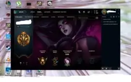 vendo uma conta no lol