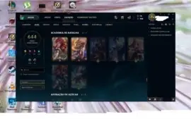 vendo uma conta no lol