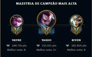 CONTA LEAGUE OF LEGENDS PRATA IV, XP 243