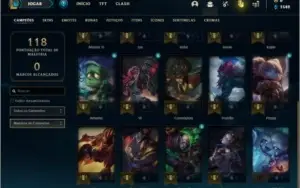 Conta Unranked de 2017, upada no dedo