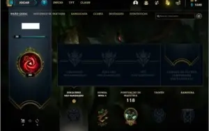 Conta Unranked de 2017, upada no dedo