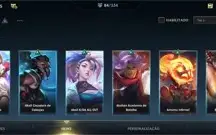 Wild Rift - Diamante IV / 83 skins / todos os heróis + 30k