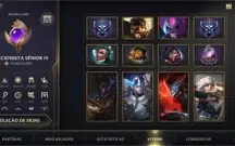 Wild Rift - Diamante IV / 83 skins / todos os heróis + 30k